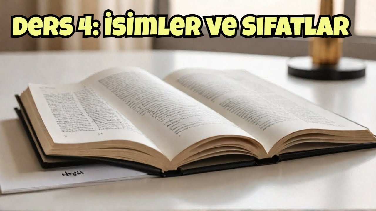 DERS 4 İsimler ve Sıfat Tamlaması | Kuran Arapçasına Giriş Dersleri