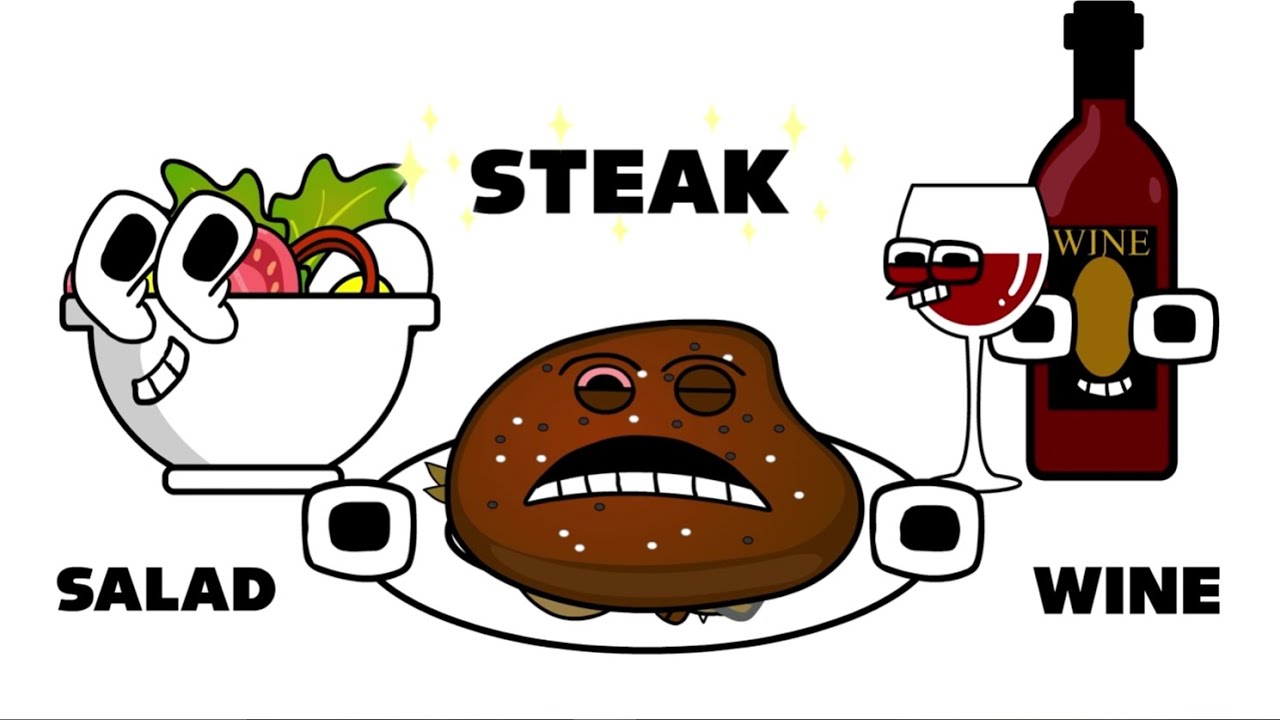 스테이크 로어 STEAK Lore│Alphabet Lore meme