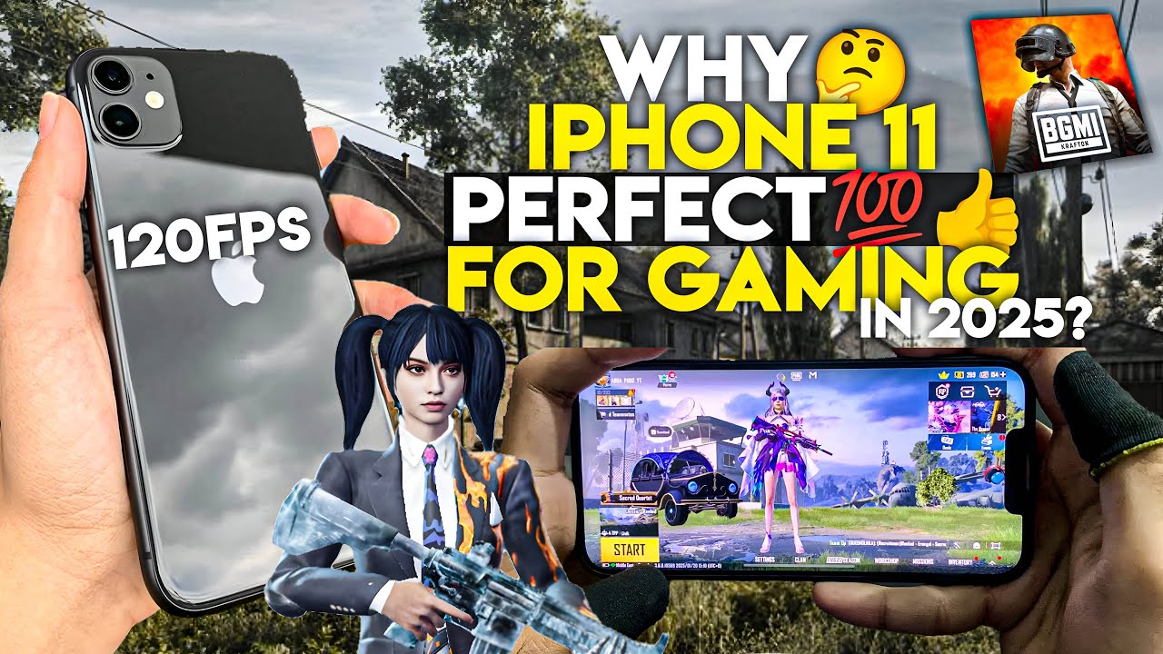 Why iPhone 11 is Still Perfect for Gaming in 2025 🔥 | iPhone 11 FPS Test, Battery & Heating 2025😎