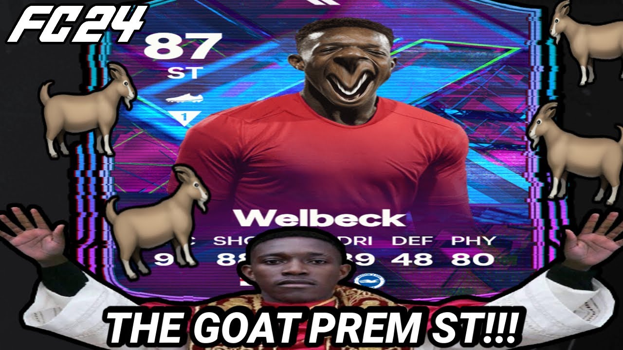FLASHBACK DANNY WELBECK REVIEW but he is the best PREM ST in FC24!!!
