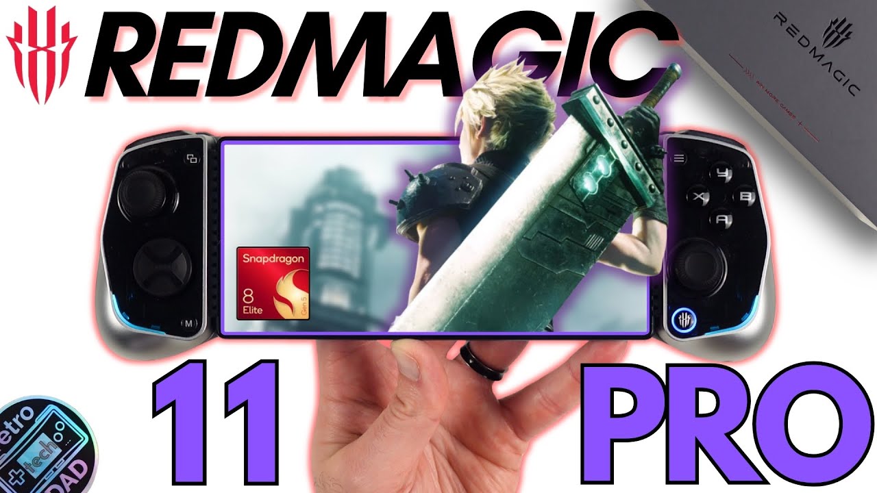 REDMAGIC 11 Pro - LIQUID COOLED 8 Elite Gen 5 // In-Depth Review - Android, PC Gaming & Emulation!