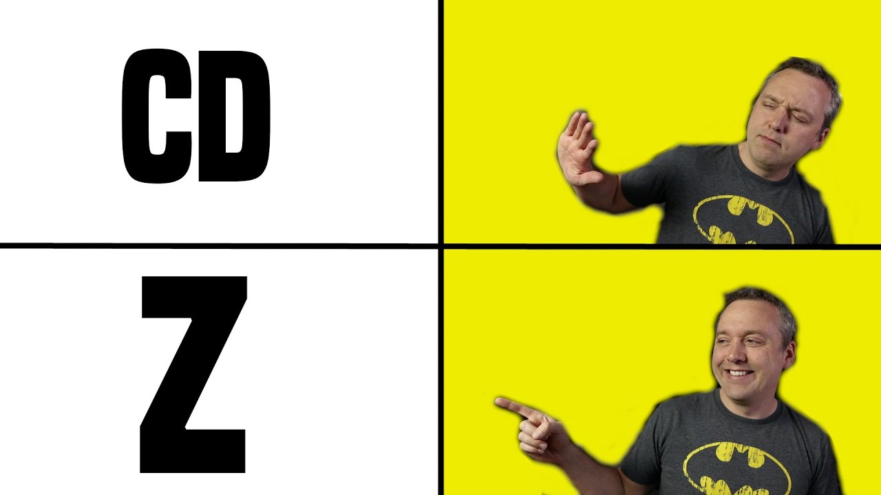 Stop using the CD Command