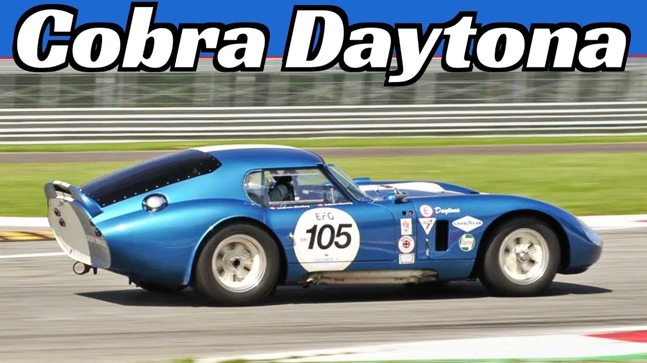 AC Cobra Daytona Coup&egrave; Replica - Ford 289 V8 Engine modified by Mathwall  - Test Day at Monza
