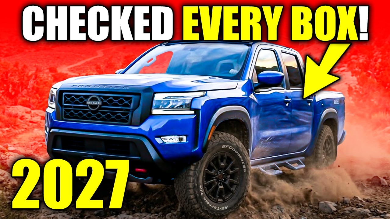 Совершенно новый Nissan Frontier 2027 года &mdash; это просто нечто!