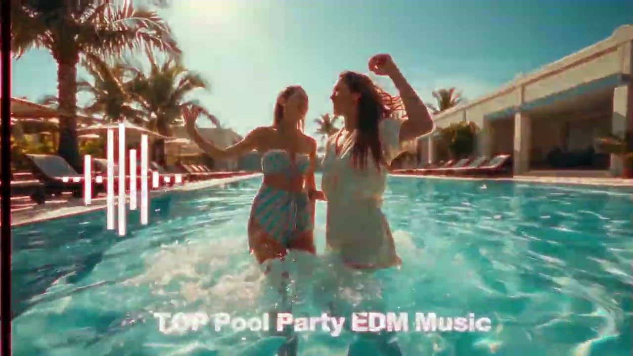Daytime Pool Bass ⚡ | Live Electronic Beats for Sunny Summer Fun