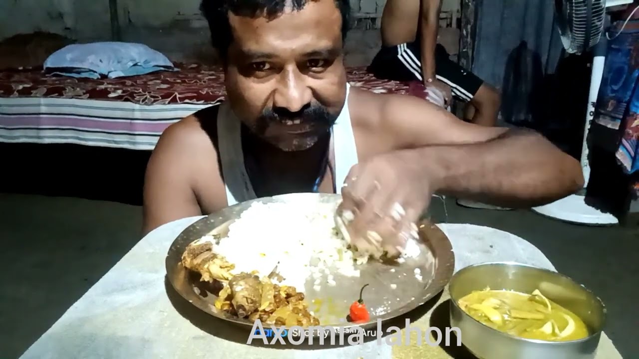 ৰাতি ভাতমুঠি/#assam_food_vlog #axomia_lahon