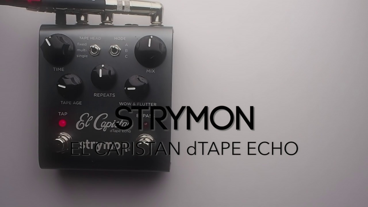 Strymon El Capistan dTape Echo Delay Demo