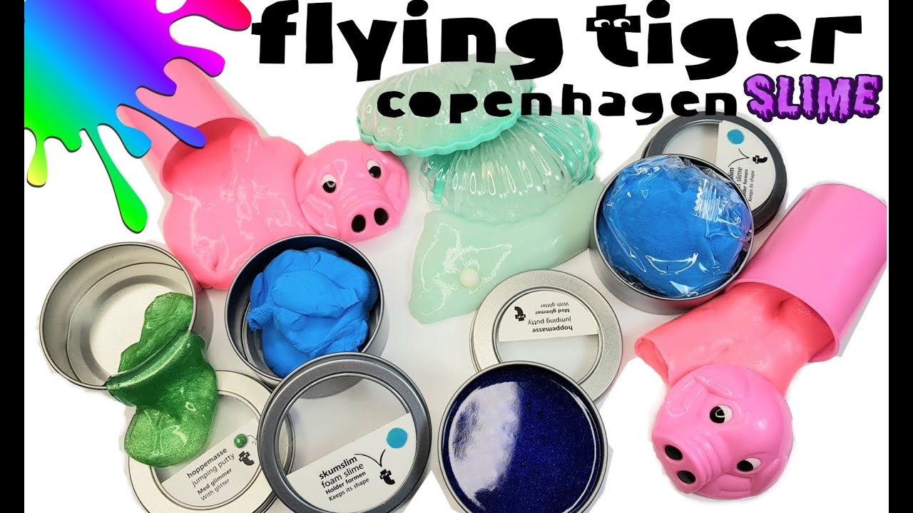 Provo con ALICE gli SLIME comprarti da FLYING TIGER! 