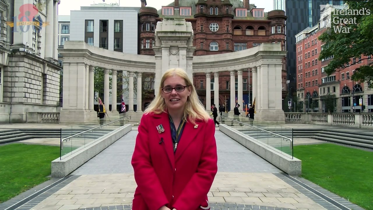 Royal British Legion Centenary Commemoration Belfast War Memorial 2021