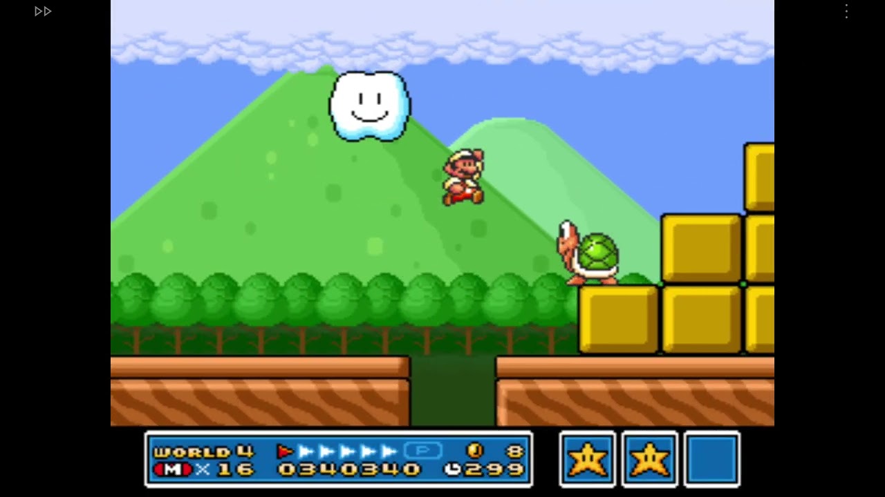Super Mario All-Stars Super Mario Bros 3 world 4 