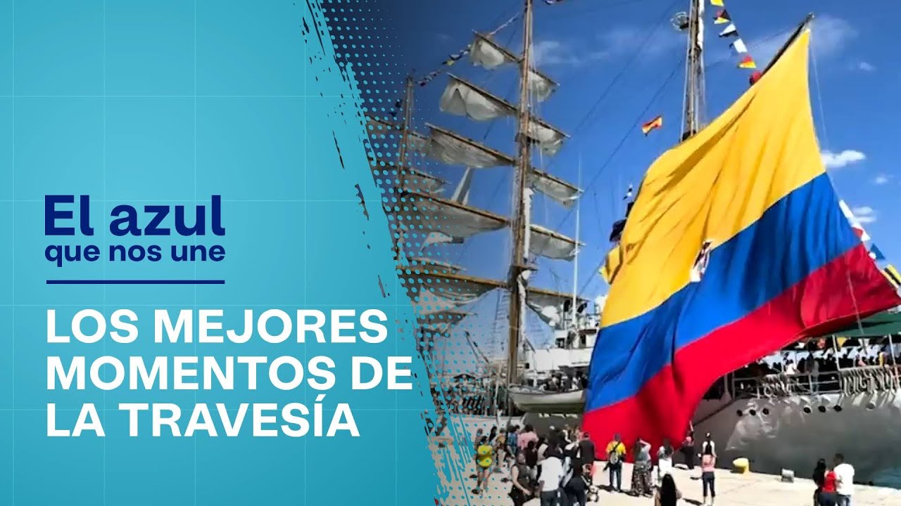 ¡Gracias infinitas al Buque Gloria! Así fue la travesía de #ElAzulQueNosUne