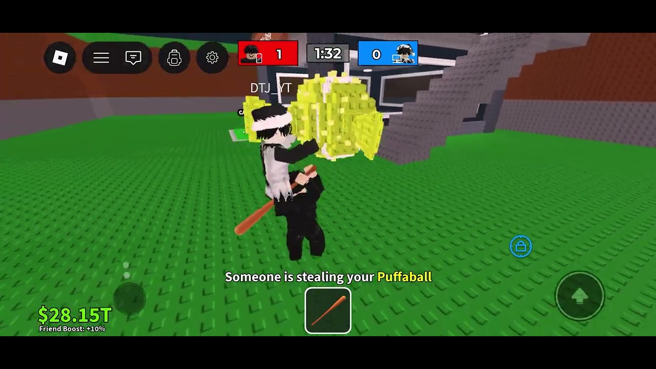 Pvping in steal a brainrot Roblox