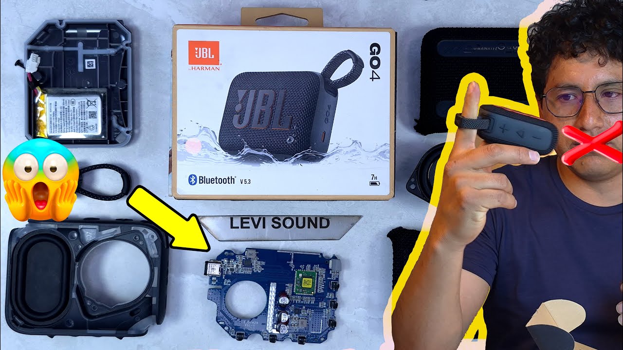 JBL GO 4 ✅Es Impresionante Por Dentro y la Locura es que Gano el Premio AL...