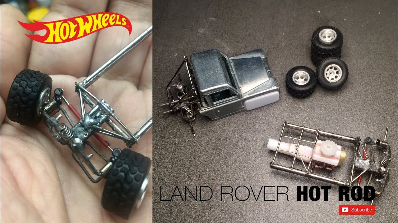 Hot Rod Land Rover Hot Wheels Custom