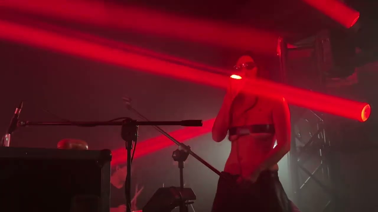 CocoRosie sing “Werewolf”  at Jazz club Hipnoza, Katowice Poland 16th 2025