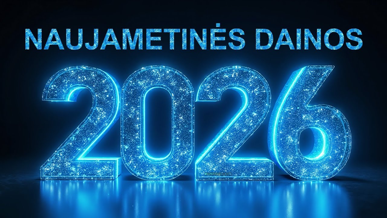 NAUJAMETĖS DAINOS  2026 🥂 Lietuviškos Naujų Metų Dainos Rinkinys