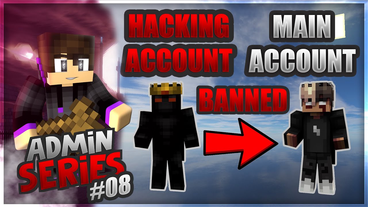 ViperMC Staff Series #8 - BANNING A HACKERS MAIN ACCOUNT! - HCF Admin Series