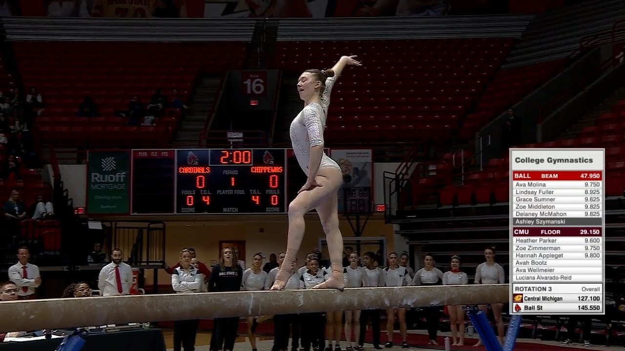 2025 Ball State vs CMU - NCAA Gymnastics