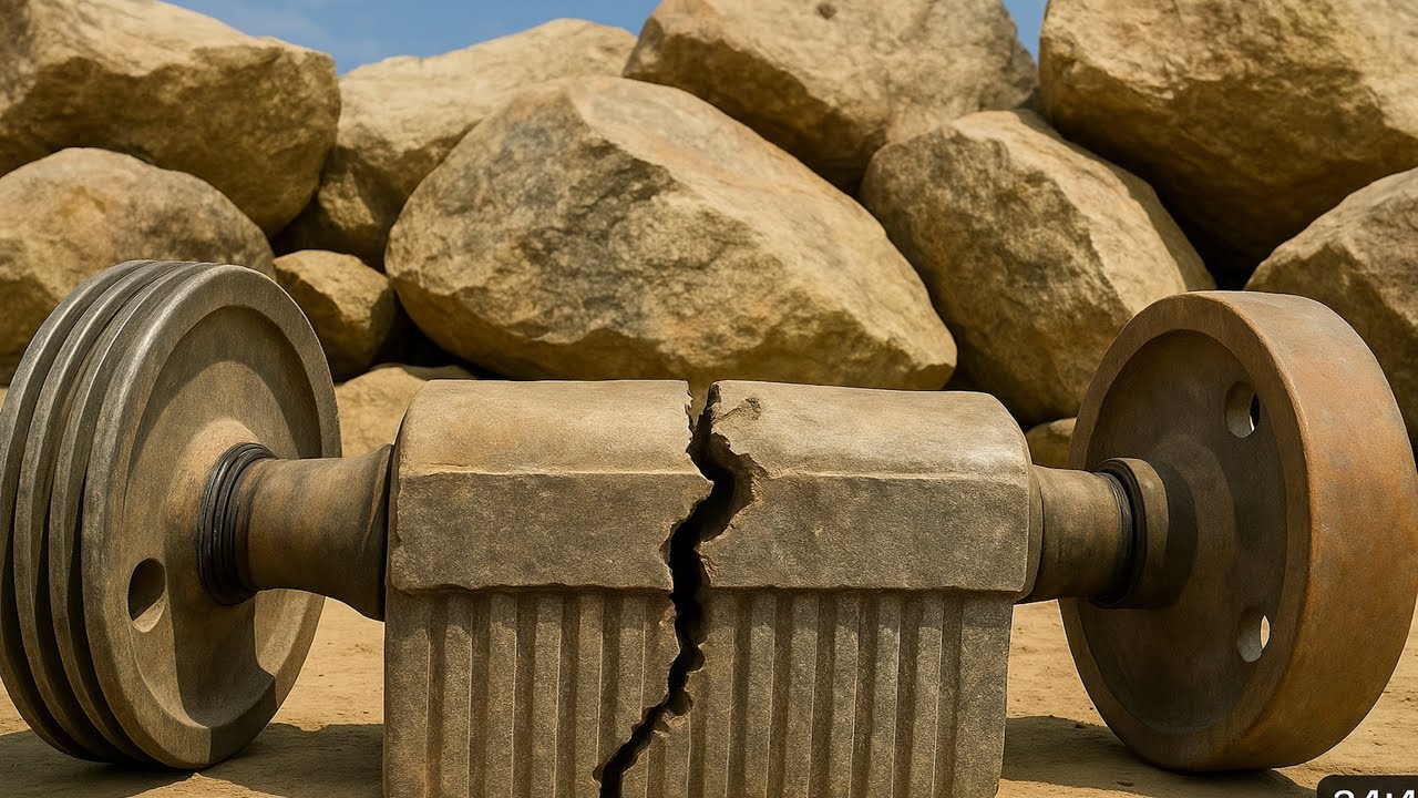 Unbelievable Skill – Broken Hammer Shaft Repaired with Heavy Iron by Pakistani Experts