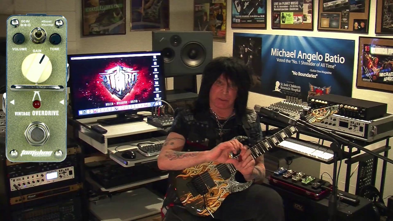 Michael Angelo Batio Introduction Signature Overdrive Pedal