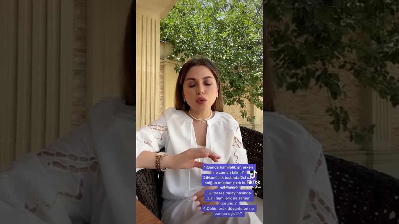 ✅Qanda hamiləlik testi nə zaman bilinir?!
