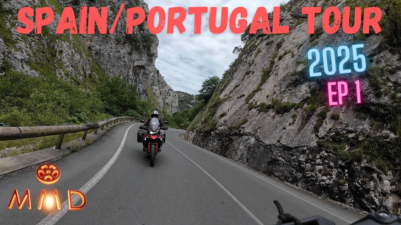 Spain/Portugal 2025 tour on a BMW 1250 GSA and Triumph Tiger 900
