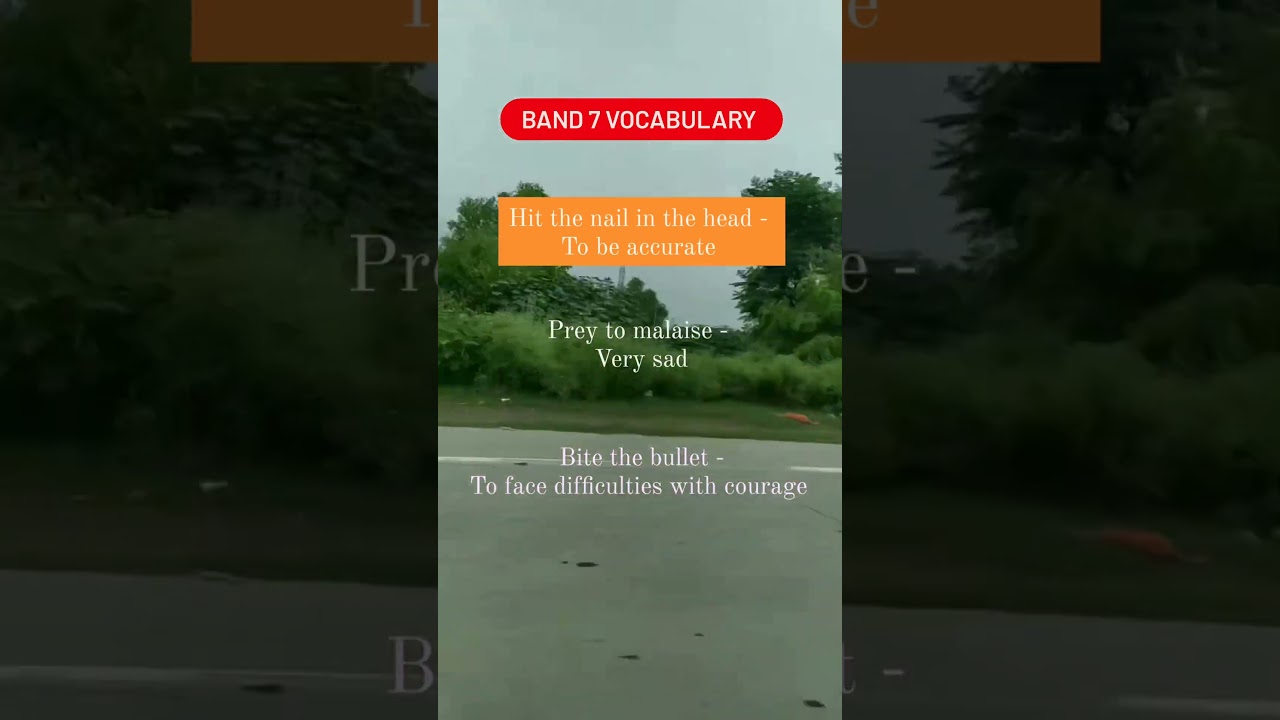 Band 7 vocabulary | Speak English Fluently with Devinder Kaur