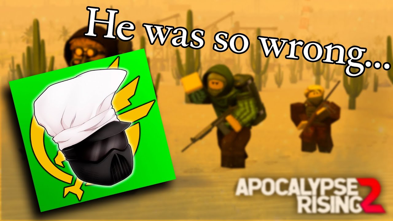 JOHN ROBLOX was wrong about Apocalypse Rising 2