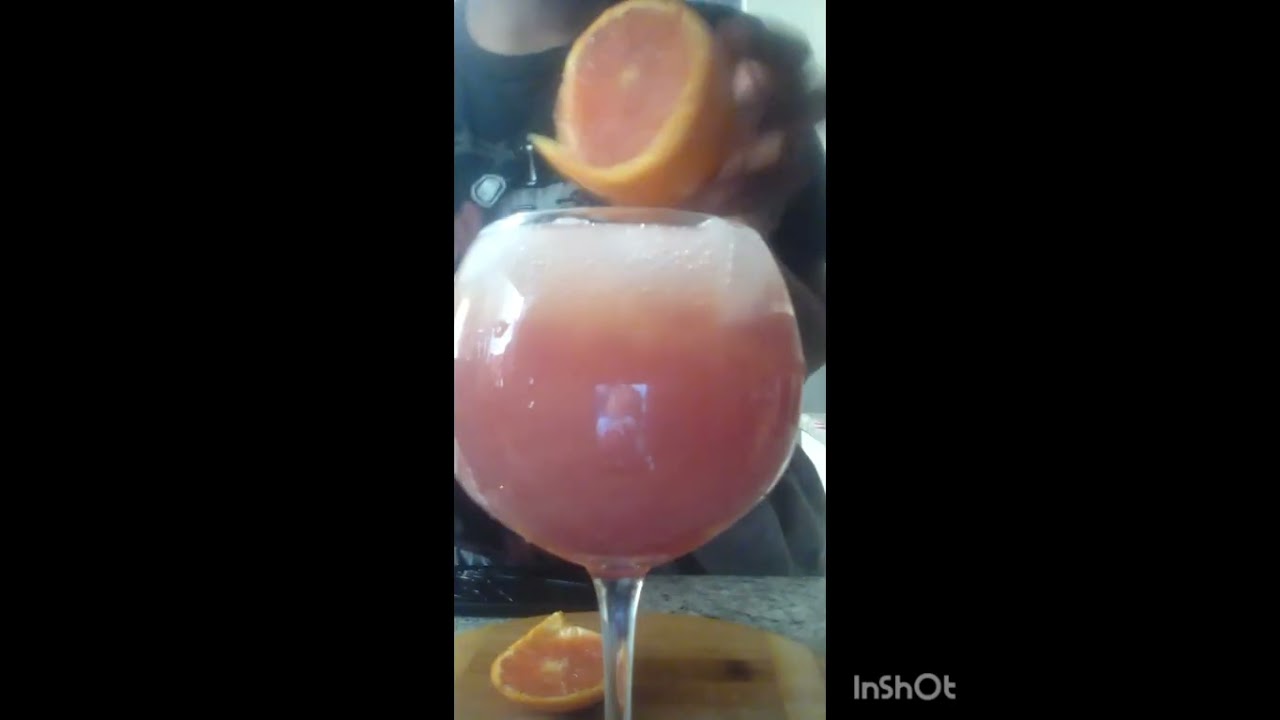 How to Make a Tropical Sunrise Drink