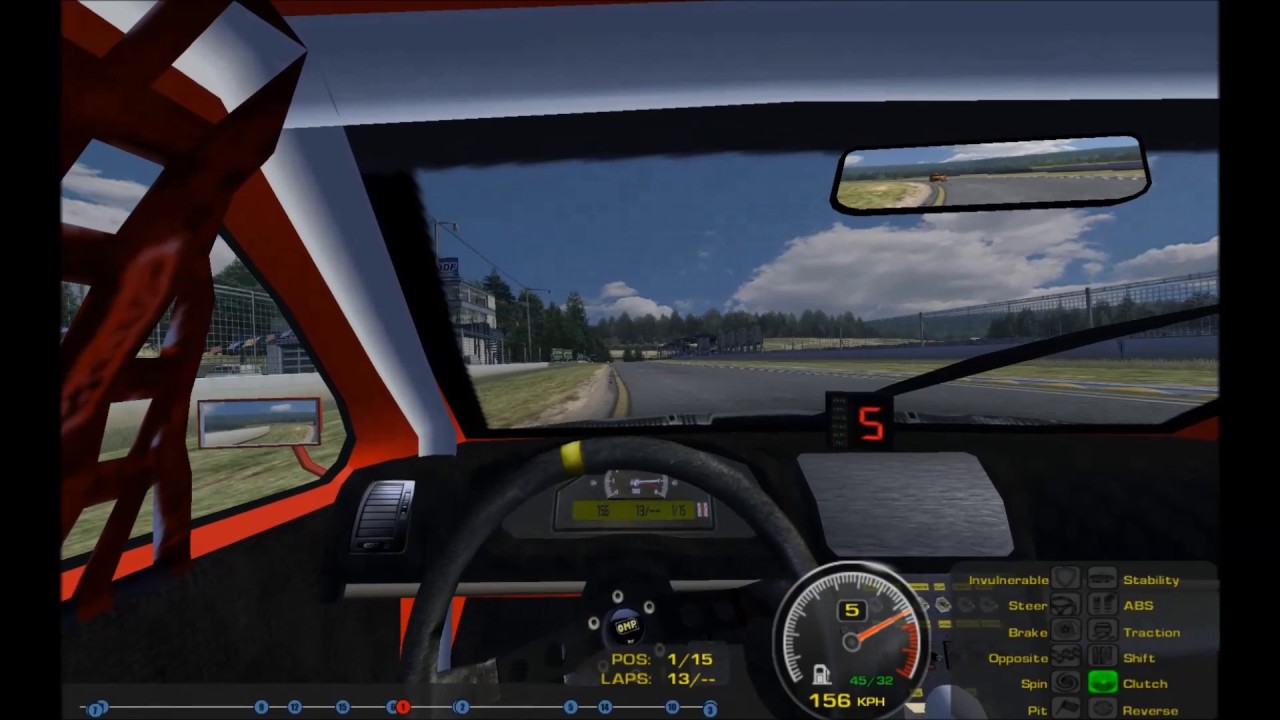 rFactor with keyboard...It is possible