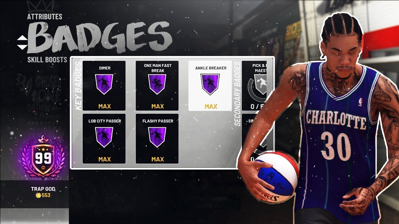 i made a DEMIGOD build with my rebirth on nba 2k19!😱
