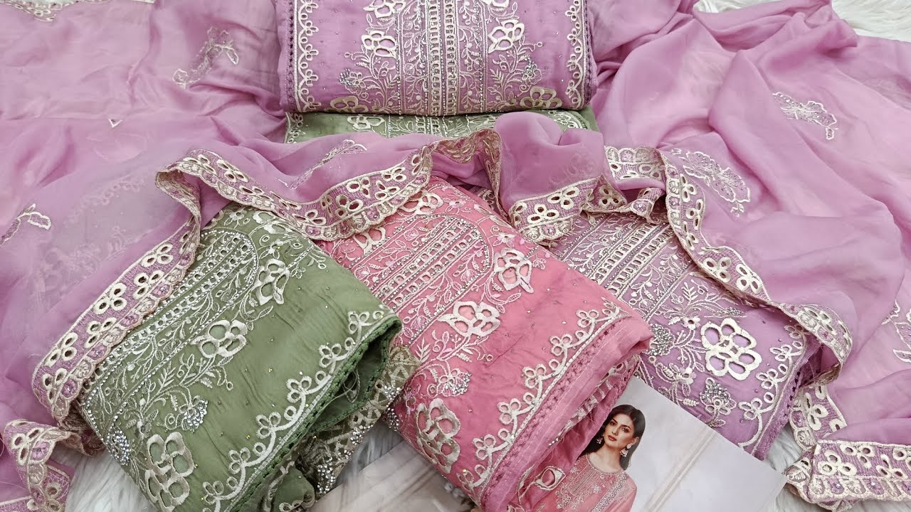মাথা নষ্ট ঈদের সেরা ড্রেস 💥🔥 | EID🌙 Gorgeous Party 3 pis 2026 | Latest Design Three piece collection