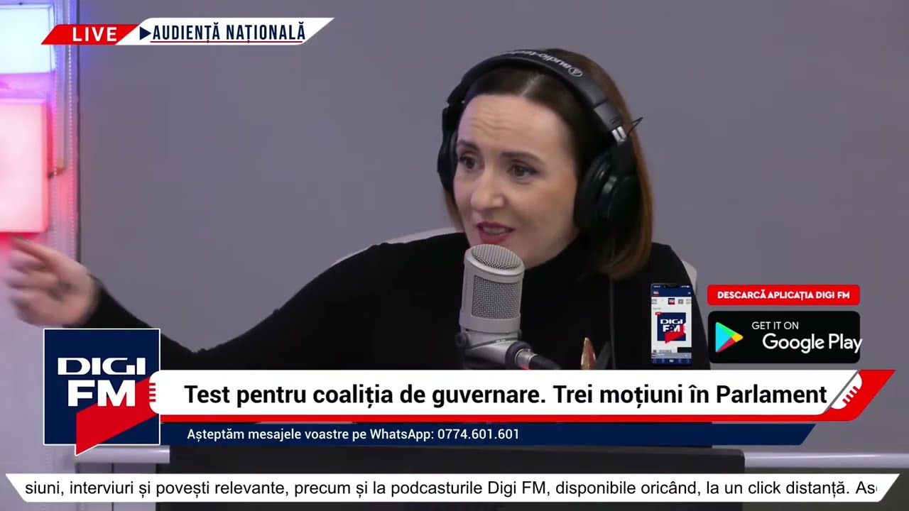 Test pentru coaliția de guvernare. Trei moțiuni în Parlament