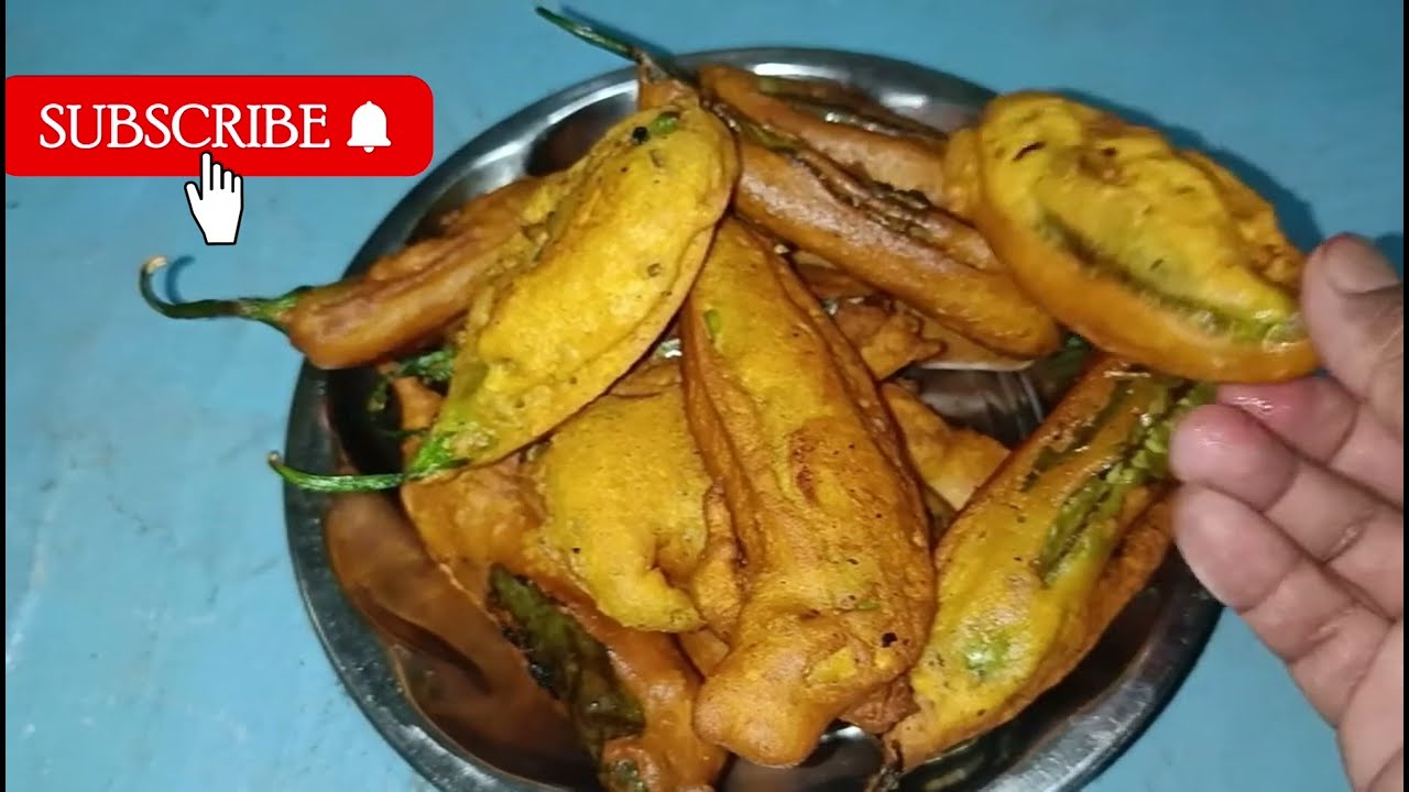 #cooking item special snack 😋😋 masala Mirpakai bajji