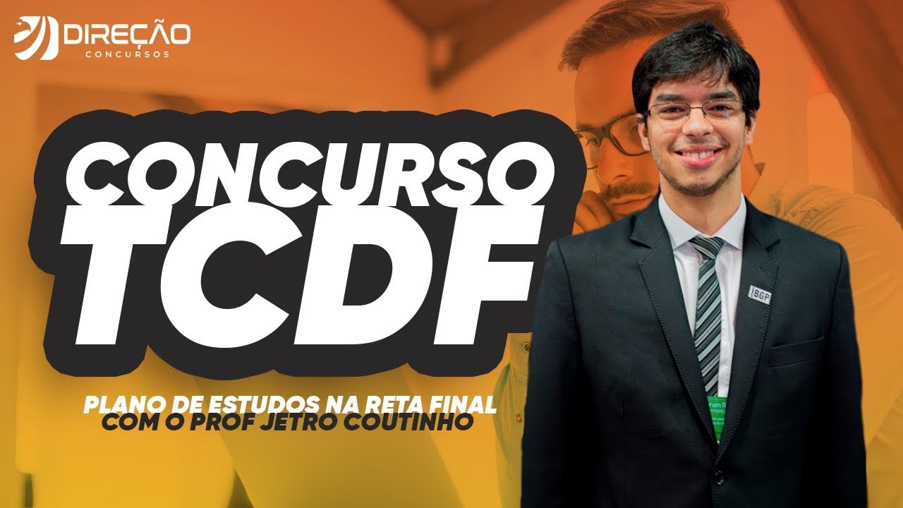 TCDF: Plano de Estudos na Reta Final | AO VIVO