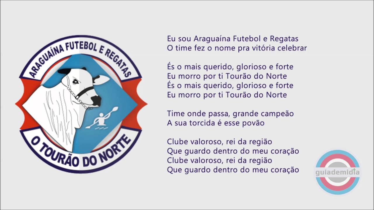 Hino do Araguaína Futebol e Regatas ( TO )