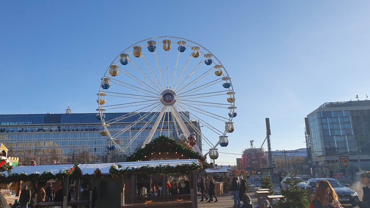Riesenrad fahren - Modernstes Riesenrad Europas! Weihnachtsmarkt Leipzig