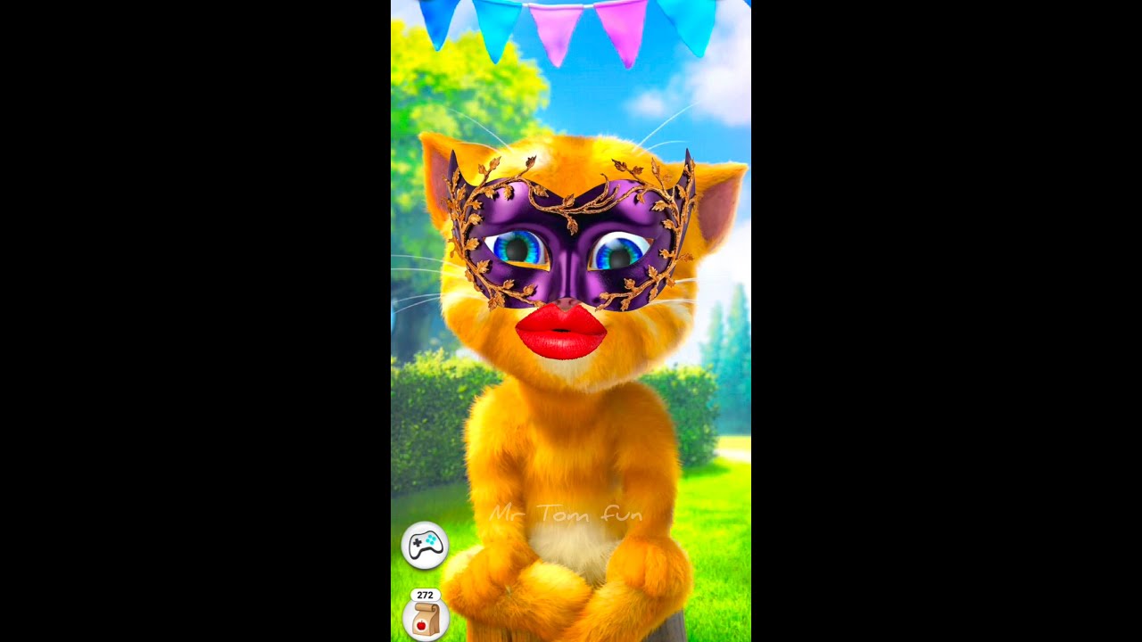 Talking ginger 2 🌶️🍓🍎 gameplay | talking ginger cat | talking ginger | talking tom |