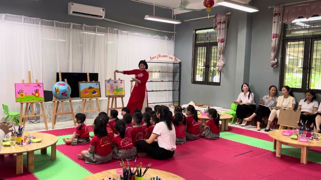 Hoạt động : Tạo Hình con vật từ bàn tay - Trẻ 5-6 tuổi