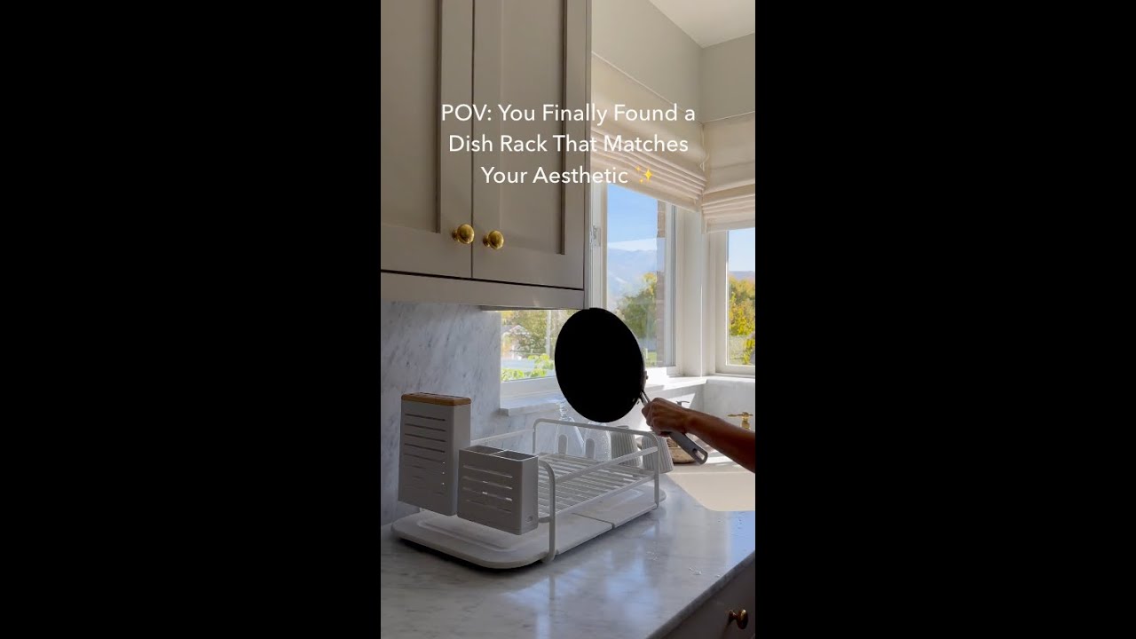 POV: You Finally Found a Dish Rack That Matches Your Aesthetic