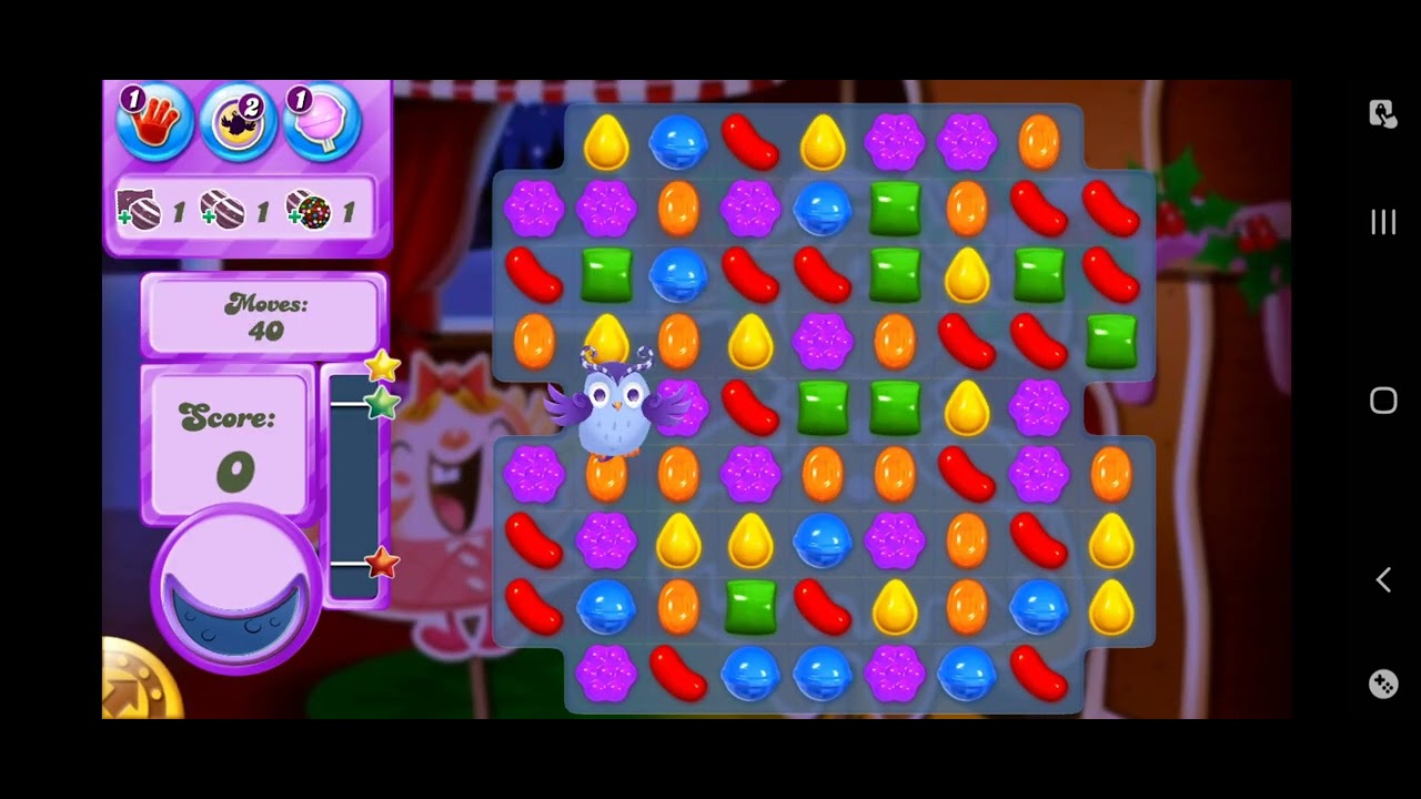 Candy Crush Odus Fall down Dreamworld - Level 269 - 272 Failed No more lives left