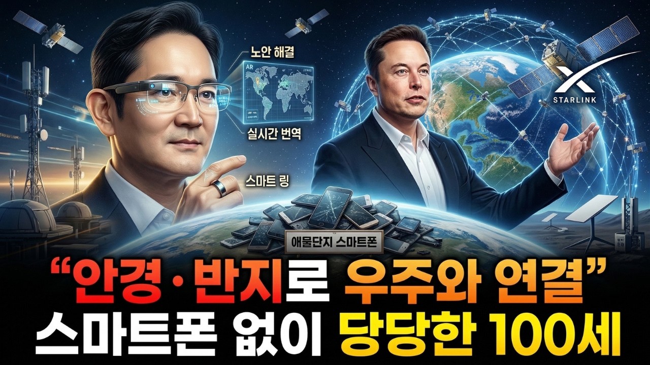 삼성과 일론 머스크가 만든 신세계! 산속에서도 목숨 구하는 '스마트 링'의 소름 돋는 기능