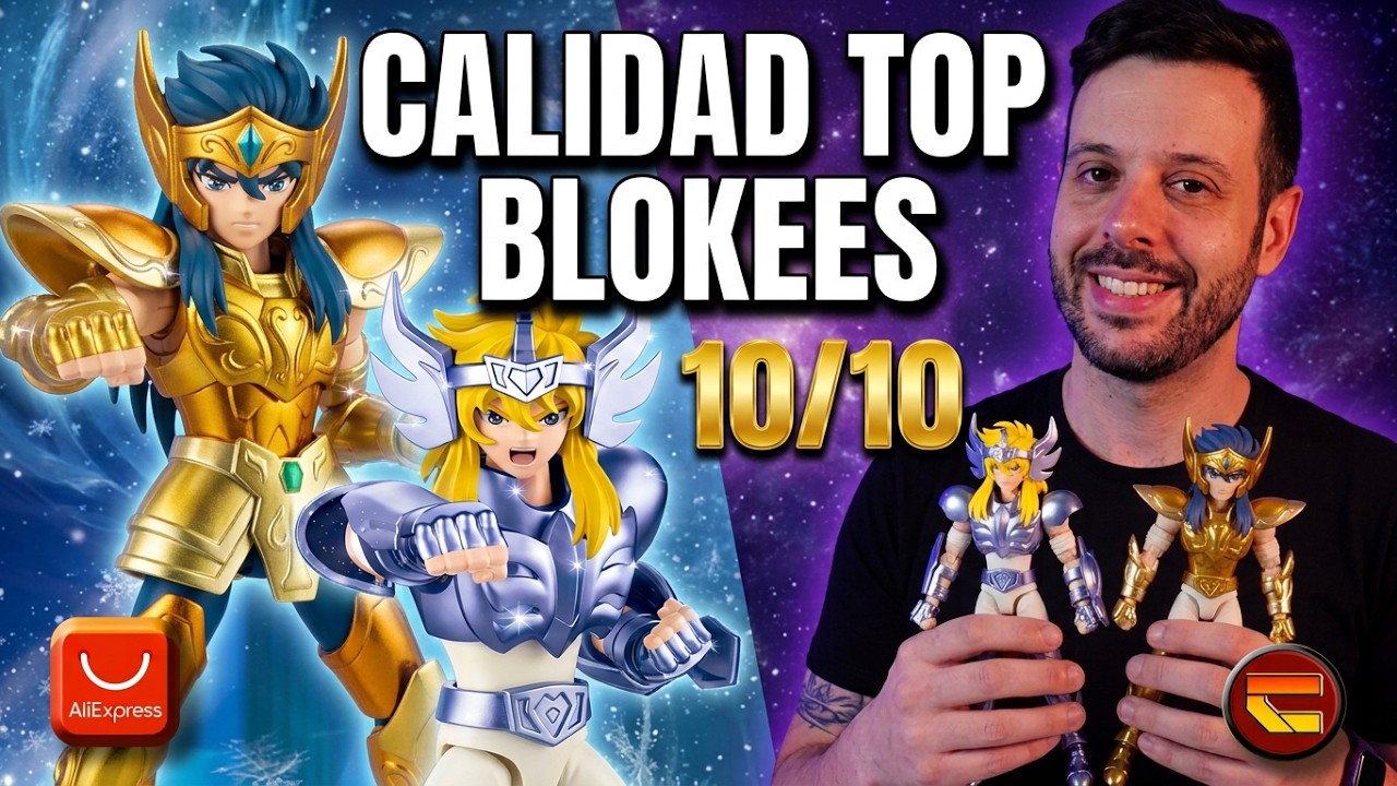 ¡Cero Absoluto!❄️CAMUSvsHYOGA BLOKEES Champion Class #aliexpresshaul