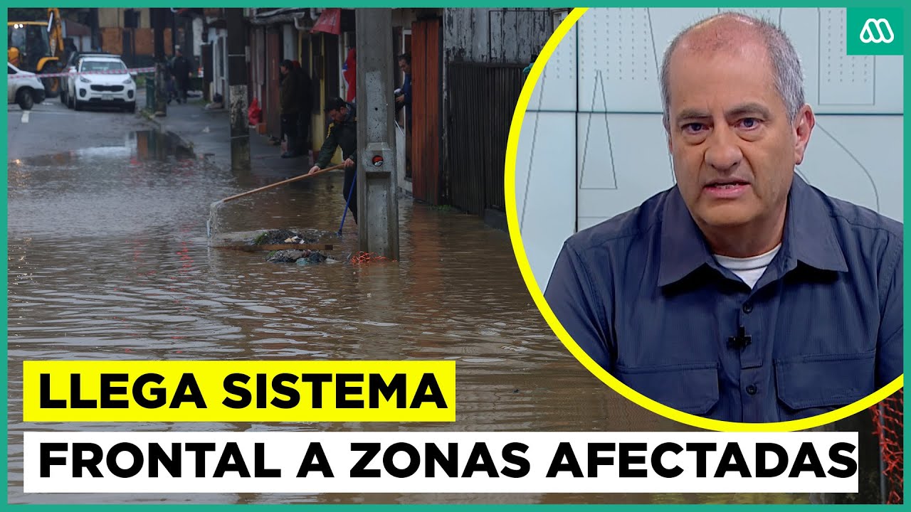 Anuncio de nuevo sistema frontal genera preocupación en zonas afectadas