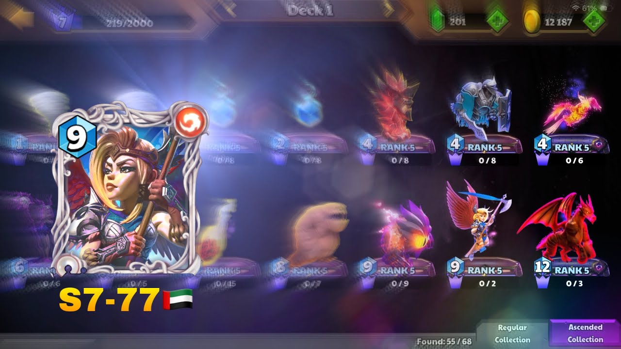 Valkyrie’s Power Deck 🔋💪🏻|| Castle Crush || S7🇦🇪