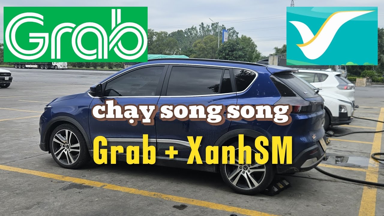 Thử chạy song song 2 app #grab và #xanhsm trong 1 ngày và cái kết 😪🤧🥵