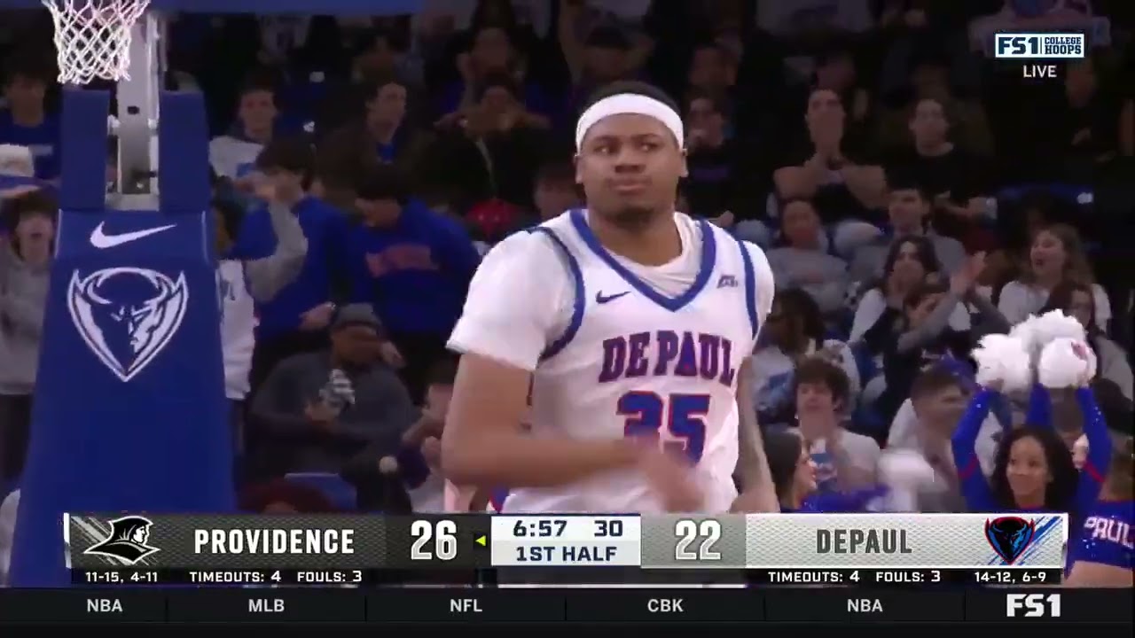DePaul Men's Basketball Game Highlights vs. Providence - 02.21.26
