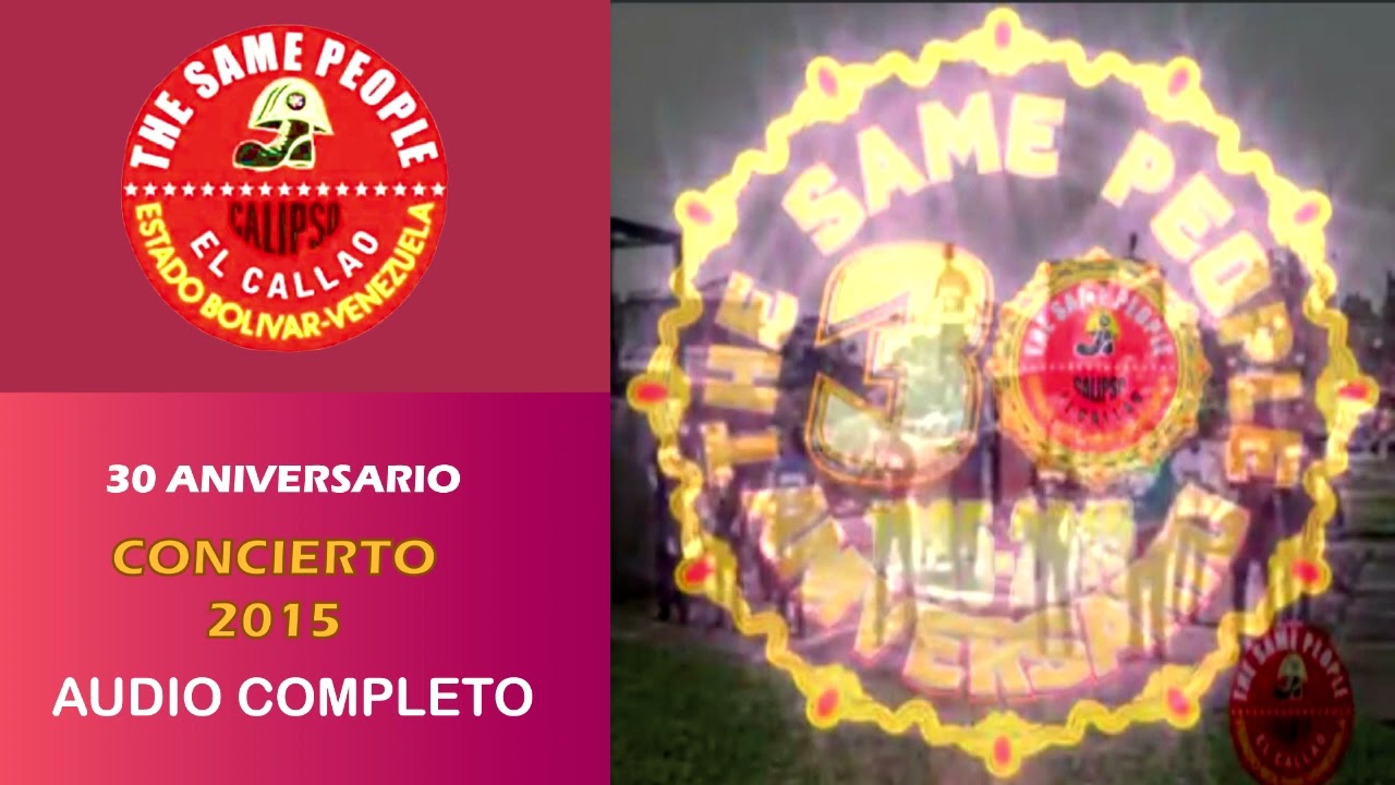THE SAME PEOPLE / AUDIO CONCIERTO DE 30 ANIVERSARIO 2015