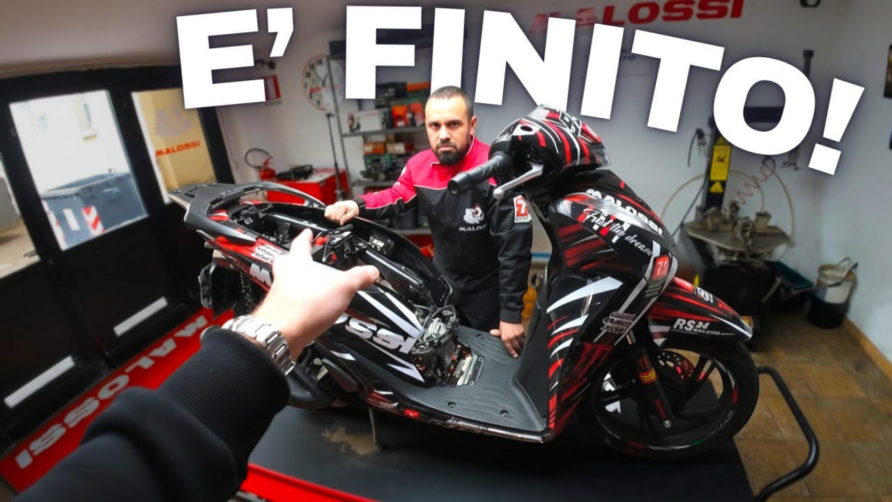 FINALMENTE FINITO: SH125 FULL MALOSSI STAGE 1