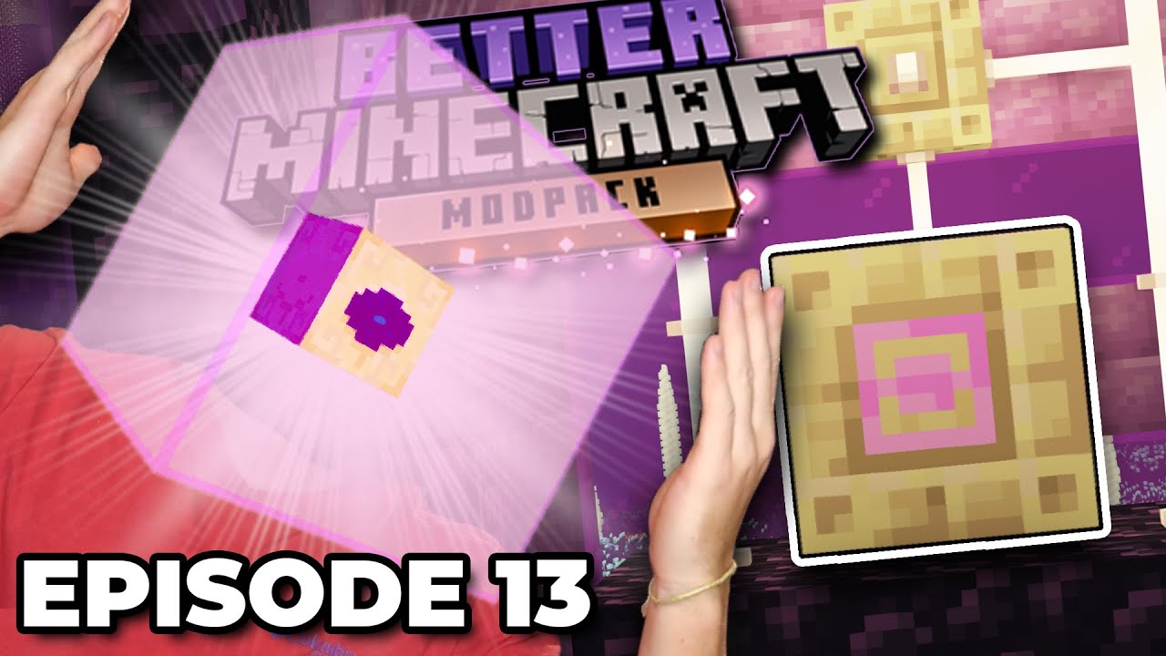 BETTER MINECRAFT MODPACK EP 13 | The End Shelterer Boss (1.17)